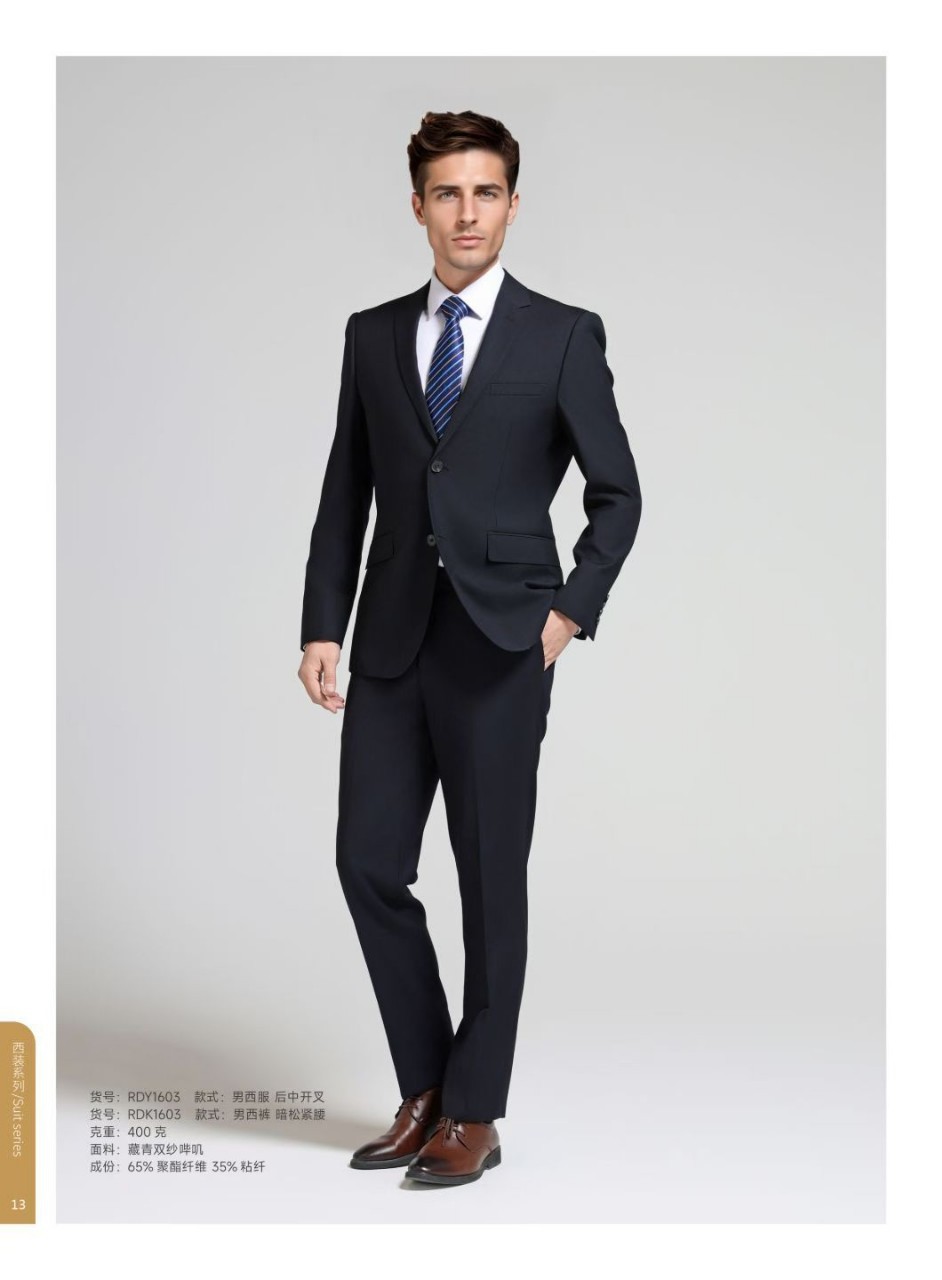 海军蓝西装外套：让你在职场中脱颖而出的秘密武器！(图1)